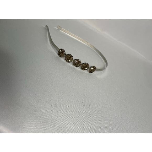 Gucci Monogram Canvas Headband Swarovski